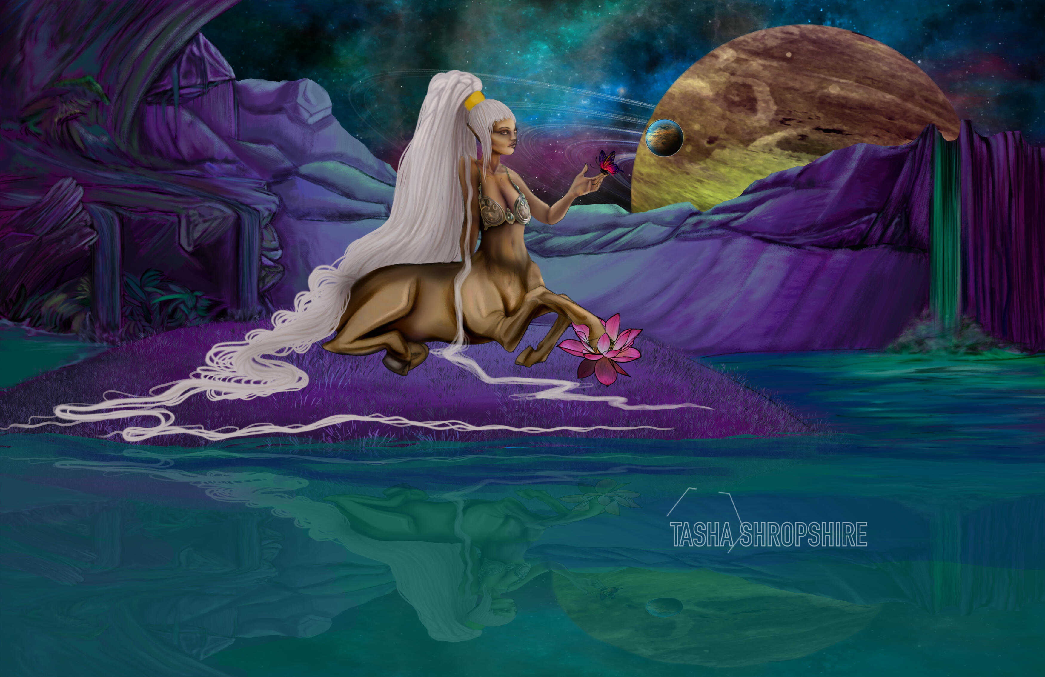 "Goddess of Wealth" - Personal work