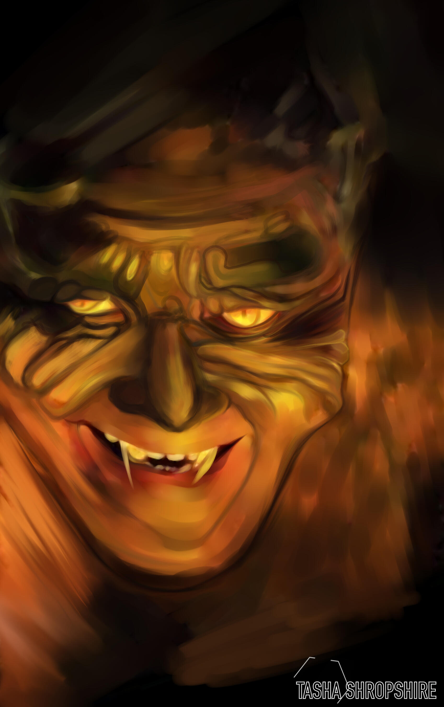 "'Agma' / The Devil" - Fan art of film "The Wailing"