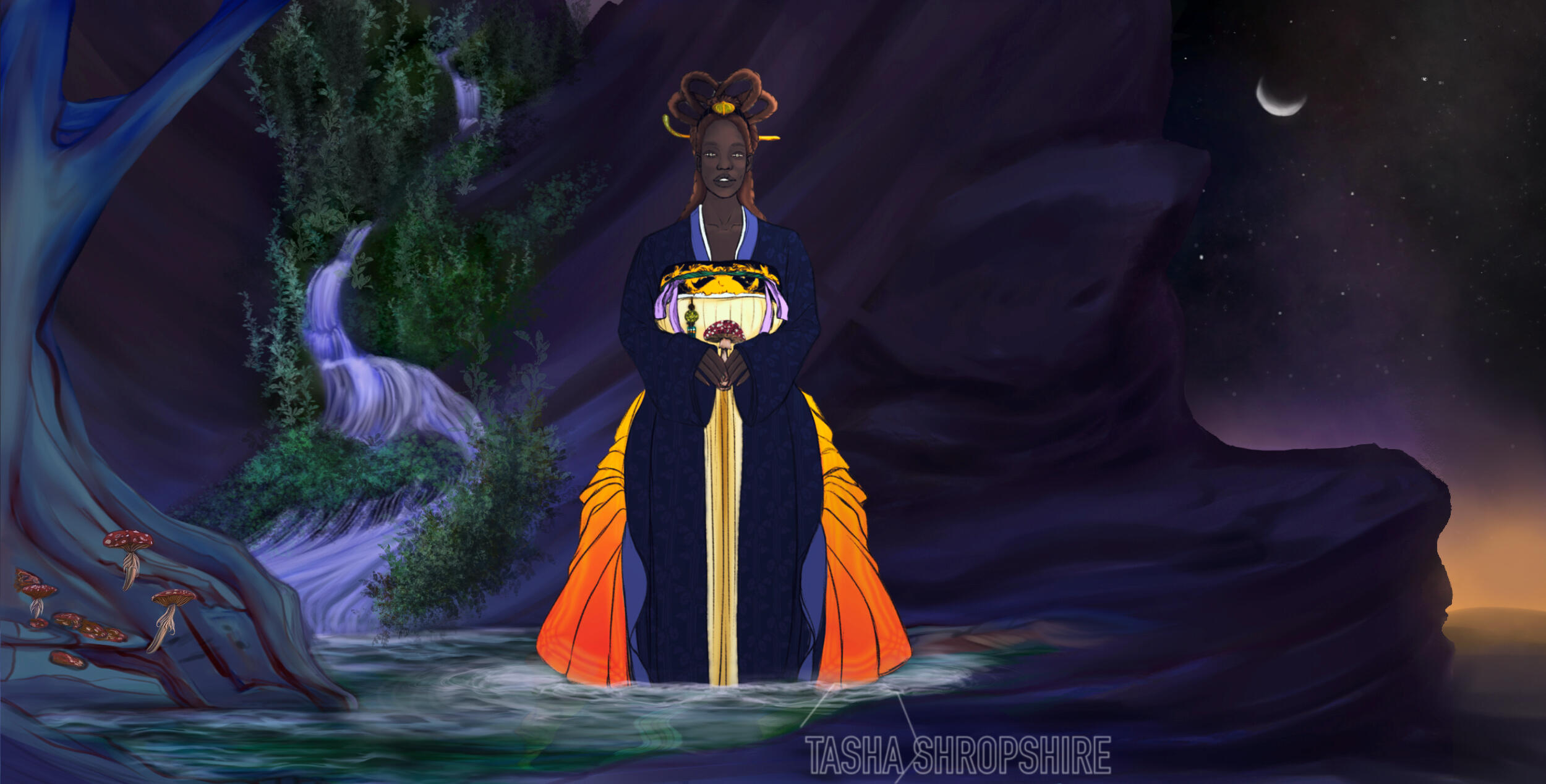 "Traveling Healer" - Personal work