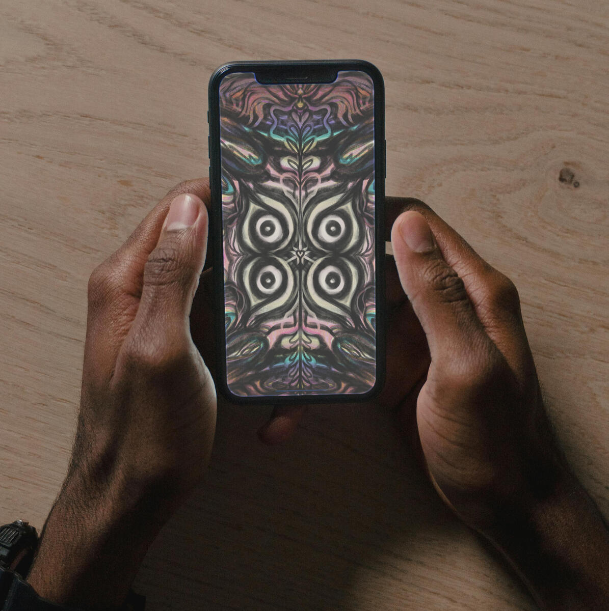 "Celestial Beings" Series iPhone and Android mobile phone wallpaper(s)