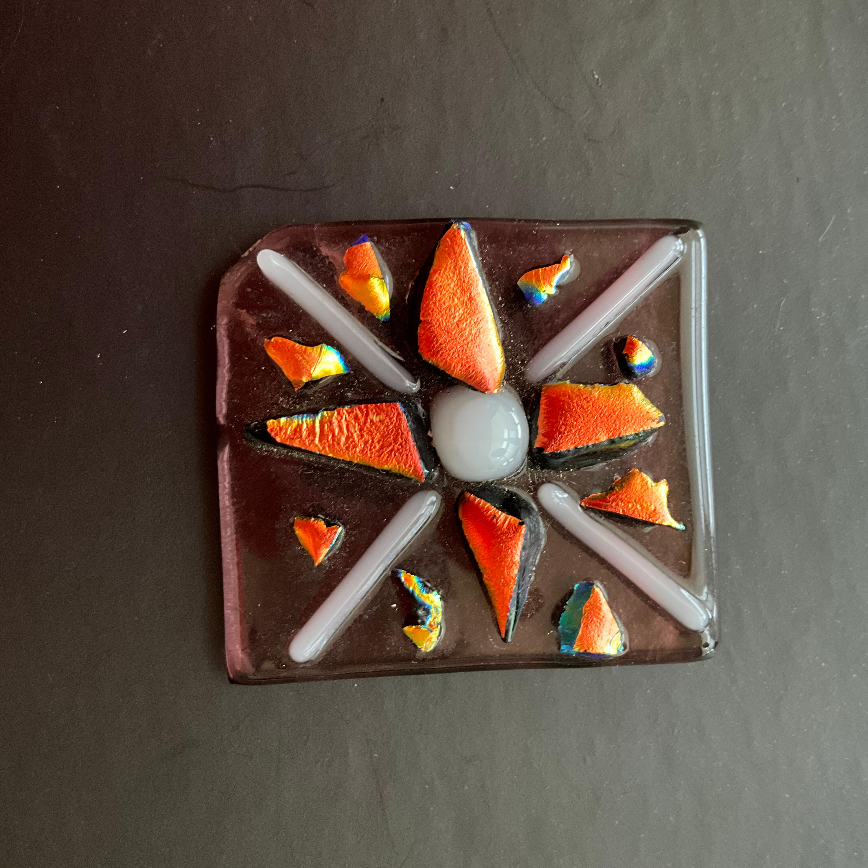 "Lavender Sun-ray" - Dichroic